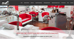 Desktop Screenshot of nailsandcare.es